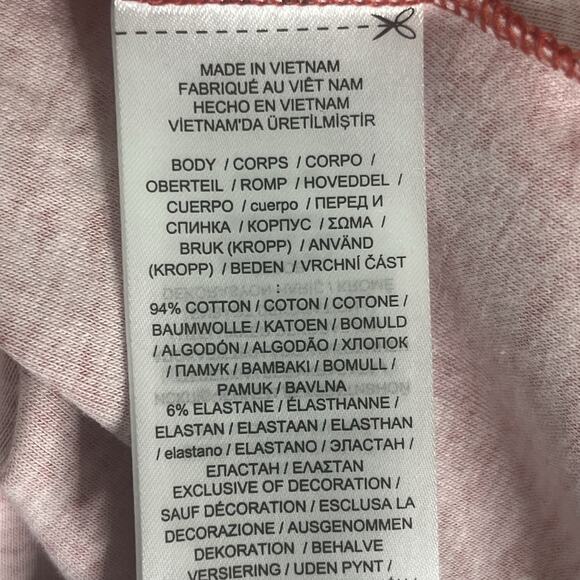 Lauren Ralph Lauren Lot of 2 Tops S/P Boat Neck Stretch Red Floral Blue Geo - Picture 12 of 12